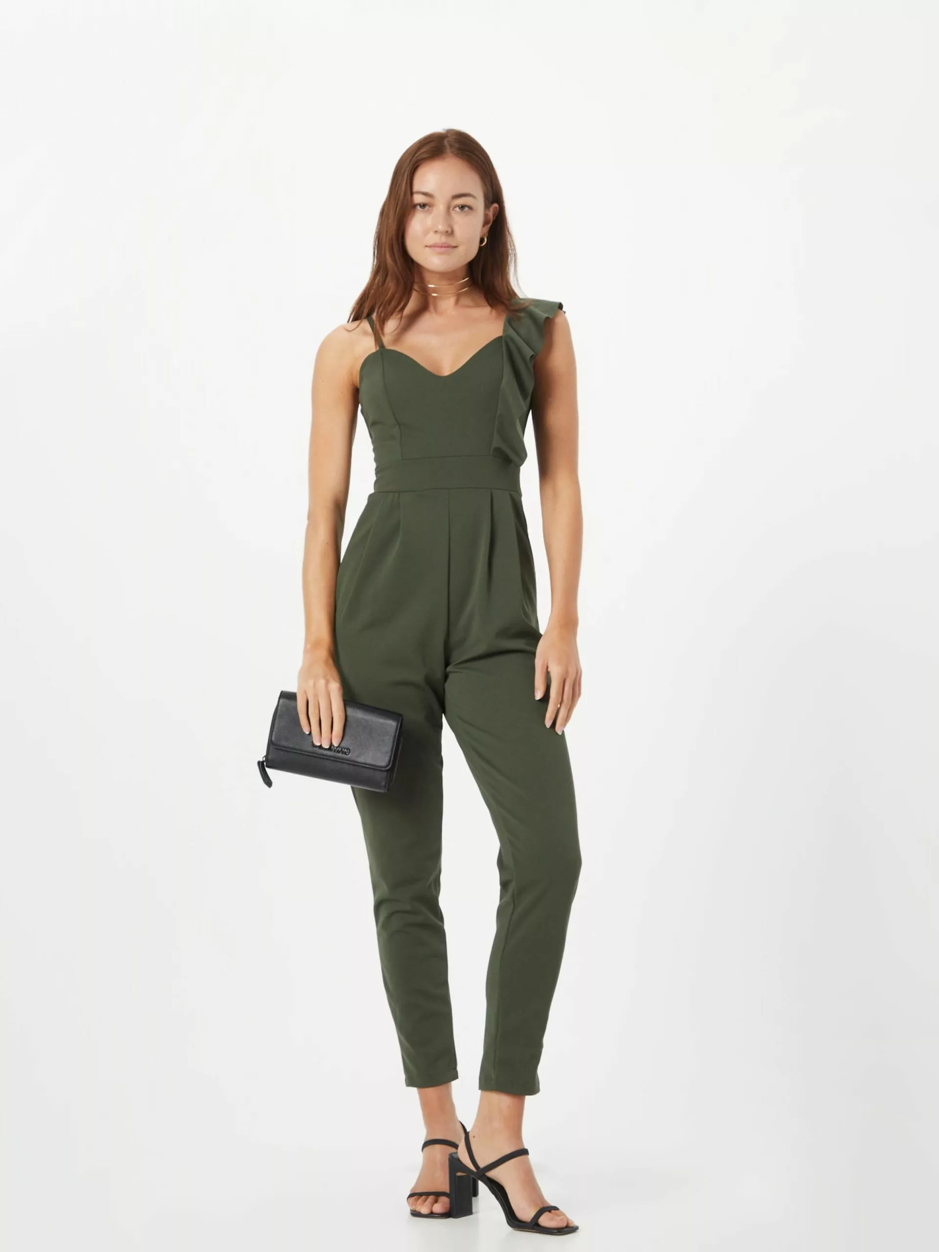 Wal G Lange Jumpsuits Jumpsuit IMAANI Frauen Khaki 5 Wal G Lange Jumpsuits Jumpsuit IMAANI Frauen Khaki – Bild 5