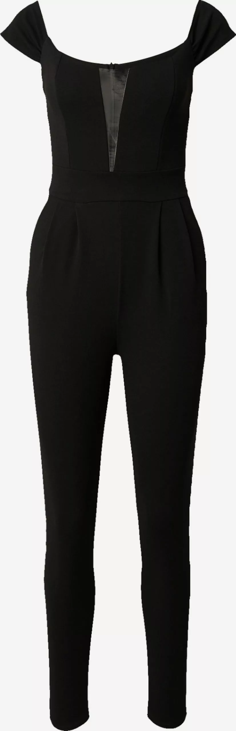 Wal G Lange Jumpsuits Jumpsuit MATTY Frauen Schwarz 1 Wal G Lange Jumpsuits Jumpsuit MATTY Frauen Schwarz