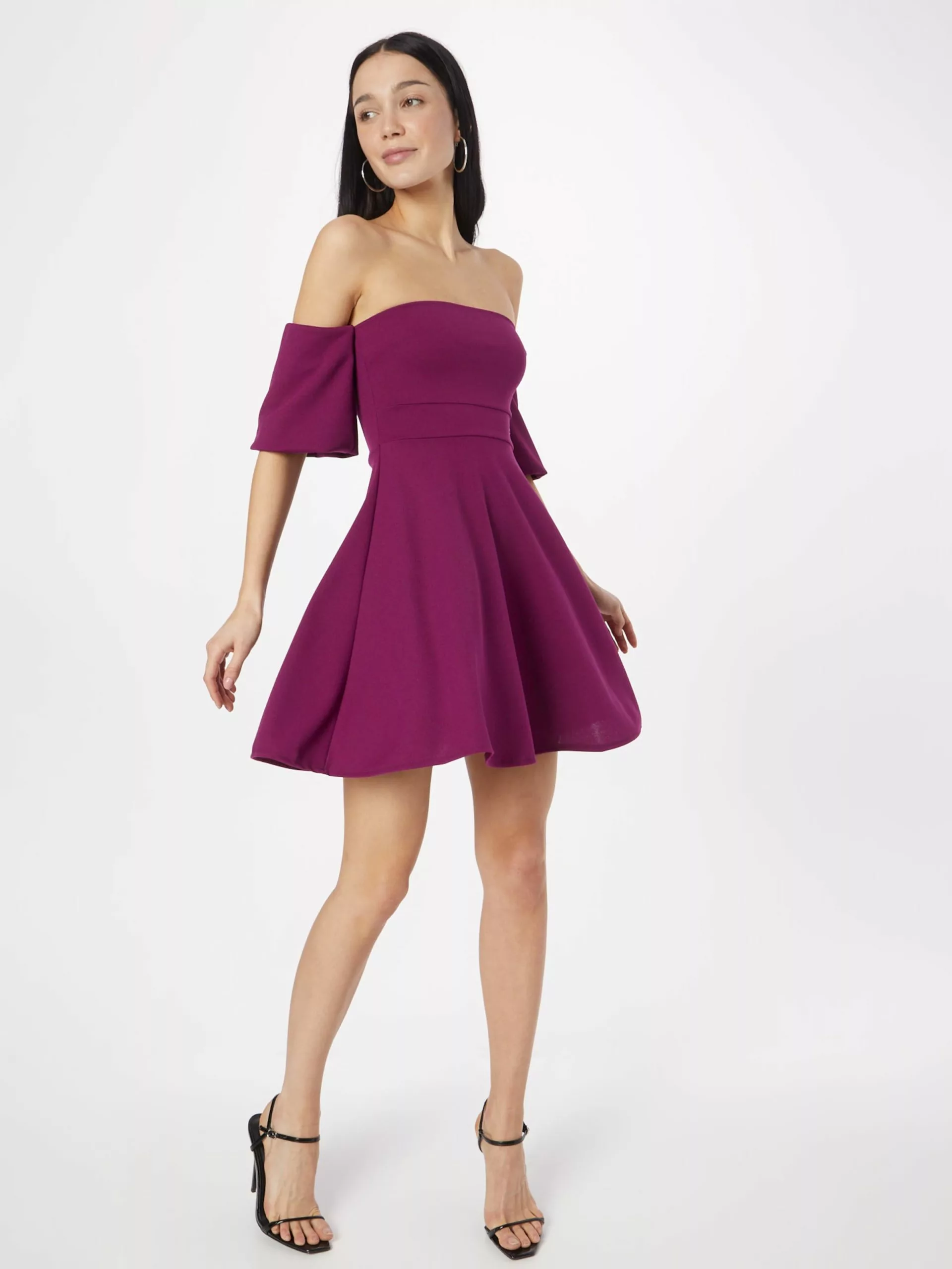 Wal G Minikleider Kleid RENVI Frauen Beere 3 Wal G Minikleider Kleid RENVI Frauen Beere – Bild 3