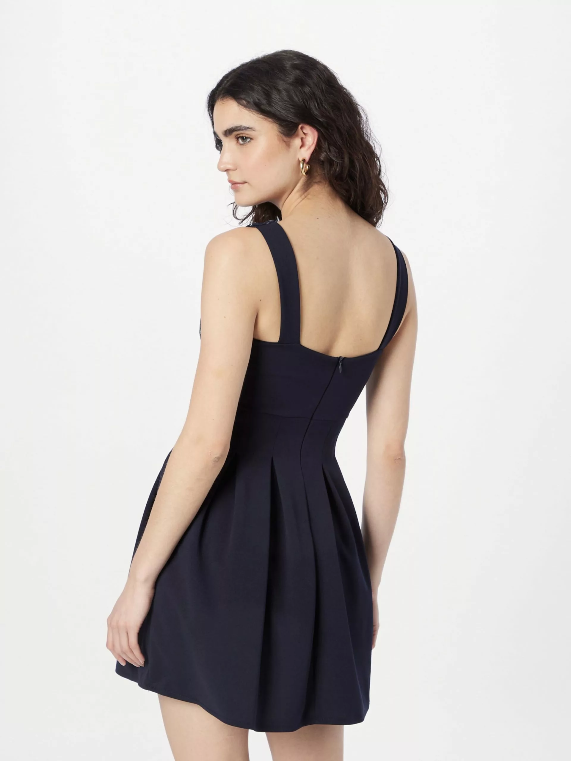 Wal G Minikleider Kleid BELLE Frauen Navy 6 Wal G Minikleider Kleid BELLE Frauen Navy – Bild 6