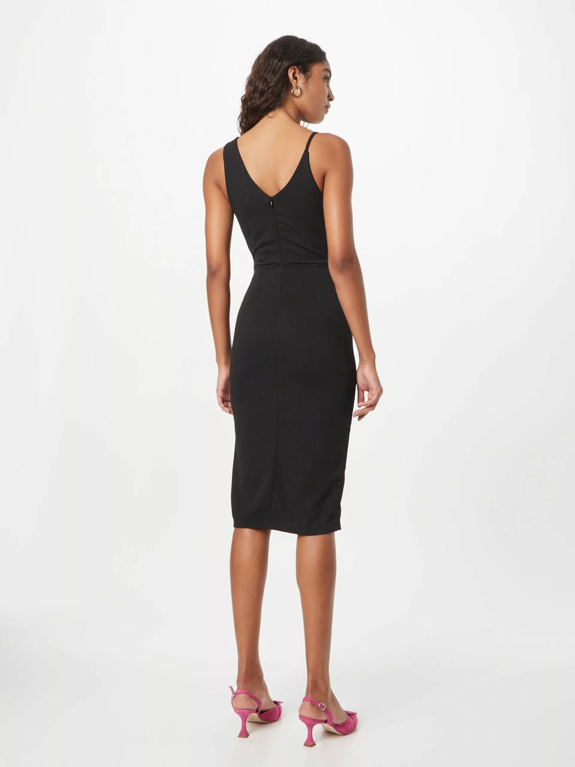 Wal G Minikleider Kleid WINA Frauen Schwarz 4 Wal G Minikleider Kleid WINA Frauen Schwarz – Bild 4